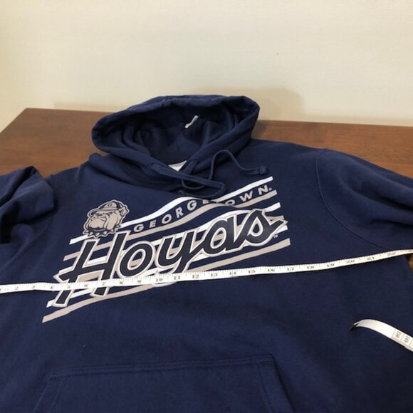 Georgetown Hoyas Unisex Blue Classic Hoodie Size L. - Picture 11 of 16